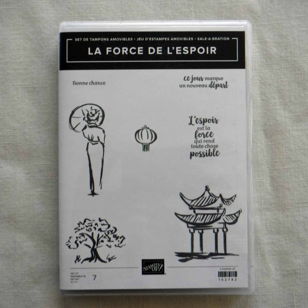 Stampin' Up! Power of Hope Stamp Set - French